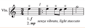 Senza Vibrato